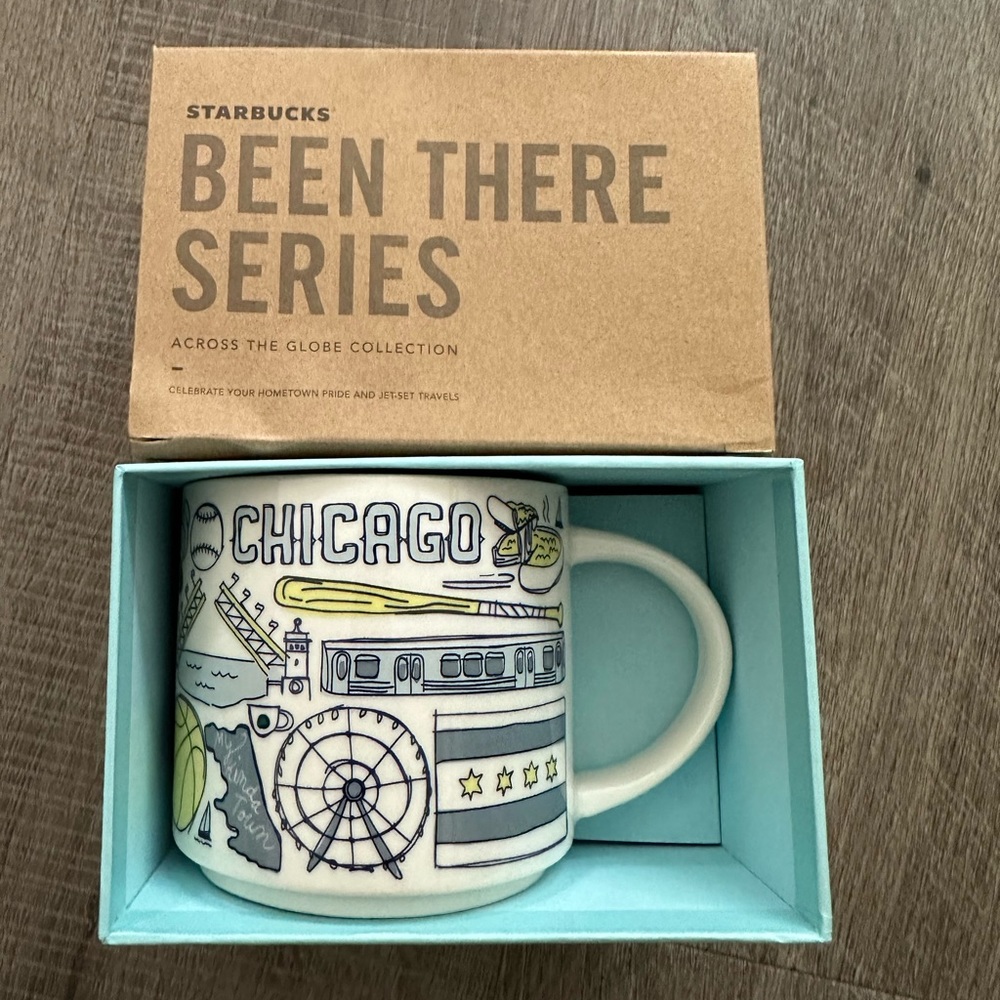 New Starbucks Been There Series 14oz Mug CHICAGO